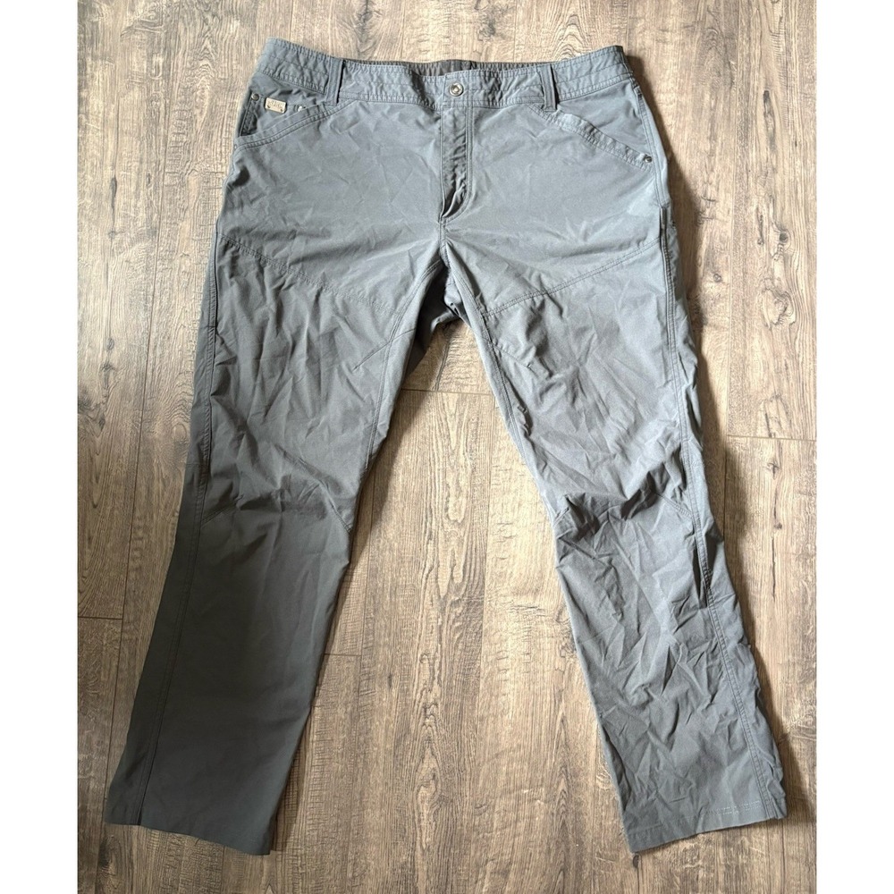 Kuhl Silencr Mens 40x32 Gray Dark Lightweight Hiking Pants Outdoors‎ Hiking